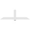 Ekena Millwork Eugene Architectural Grade PVC Gable Bracket, 84"W x 28"H x 2"D x 6"F, 8/12 Pitch GBP084X28X0206EUG00 - alternate 2